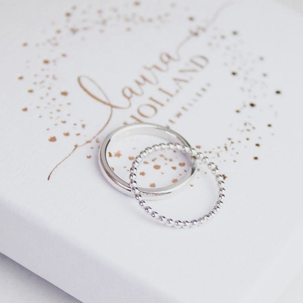 Double Stacking Ring Set