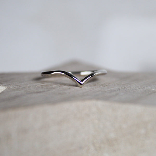 Skinny Wishbone Ring