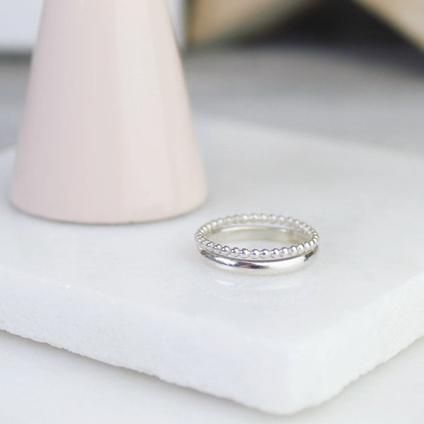 Double Stacking Ring Set
