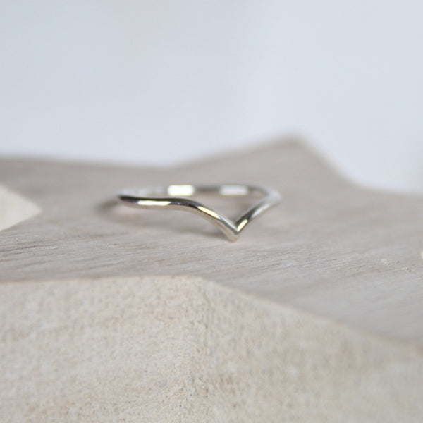 Skinny Wishbone Ring