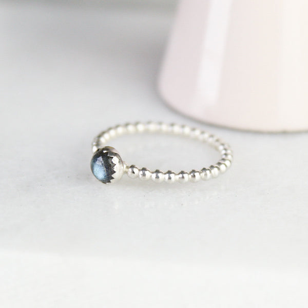 Labradorite Gemstone Ring