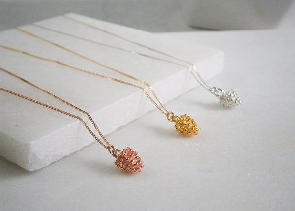 Pine Cone Necklace
