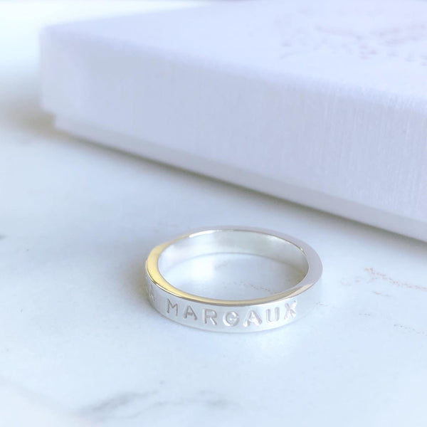 Personalised Stacking Ring