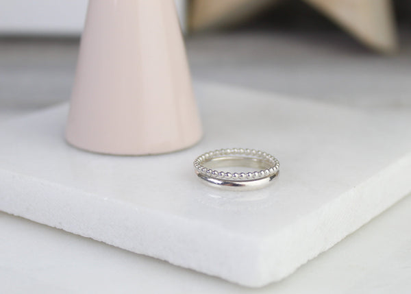 Double Stacking Ring Set
