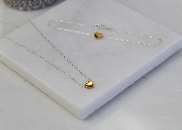 Gold Heart Necklace